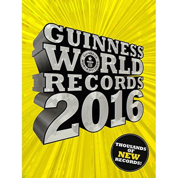 Pre-Owned Guinness World Records 2016 by Guinness World Records (2015-09-01) (Hardcover) 1897553447 9781897553442