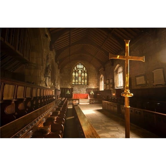 Guisborough England - Interior of Chapel Poster Print, Large - 36 x 24