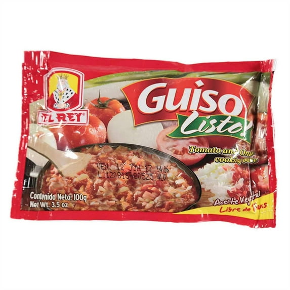 Guiso Listo El Rey – 100g (3.53 oz) – Ready-to-Use Colombian Cooking Base