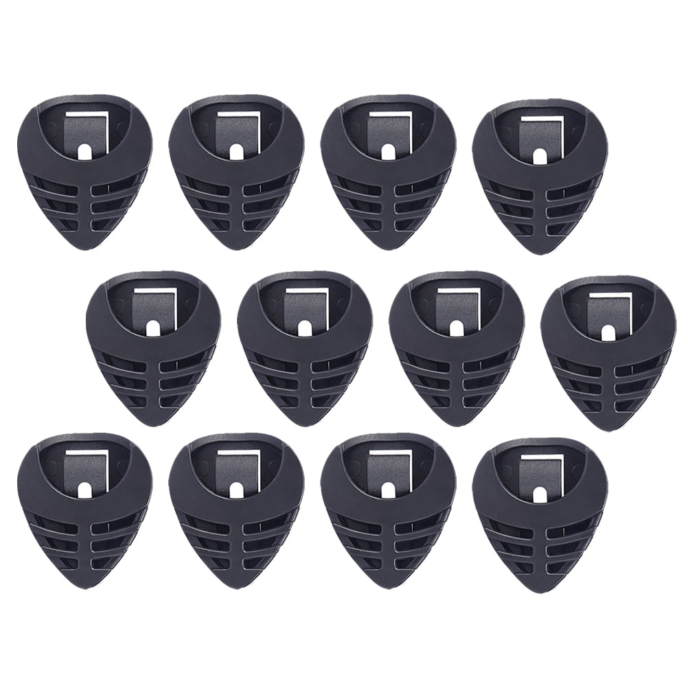 Guitar Accesories Bass Accessory Pick Case Sticky Boxes Storage Thumb Picks Plectrum Abs 200 Pcs