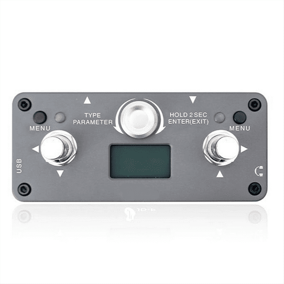 Guitar Accessories Effect Pedal Multiple Effects 16 User Modes Swith Small and Convenient Grey