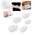 thumbnail image 1 of Guitar Accessories, Silicone Clear Guitar Finger Guards Fingertip Protectors Fingertip Protection Covers Caps for Stringed Instruments, Sewing and Embroidery, 1 of 6