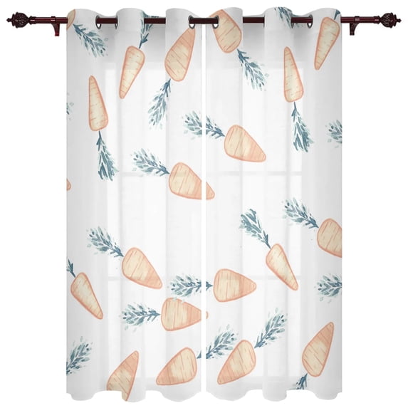 Patio Curtain Red Brick Retro Indoor Living Room Bedroom Kitchen Outdoor Drape For Porch Gazebo Pergola Canopy Beach