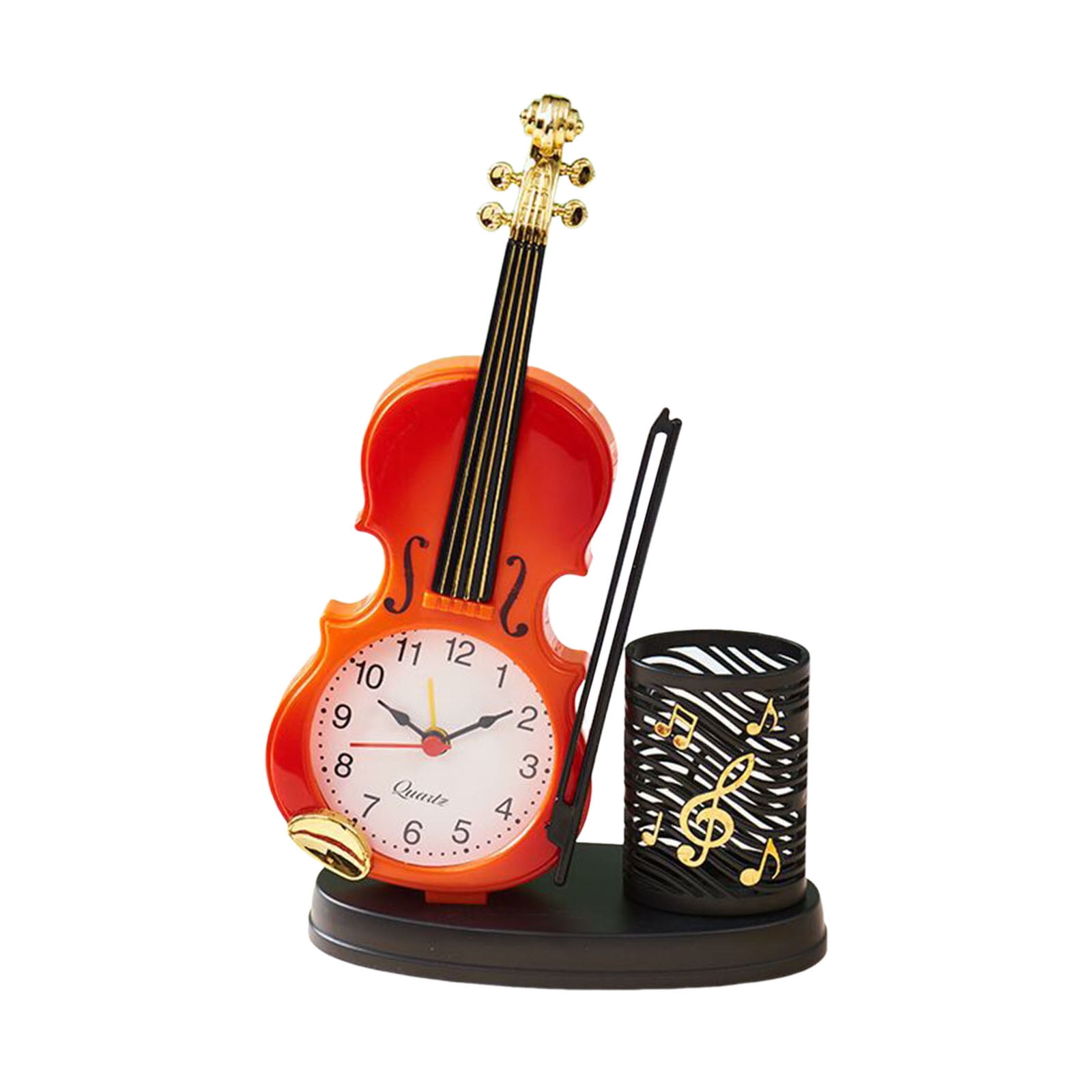 Guitar Alarm Clock Music Themed Wall Clock Music Wall Clock With Pen ...