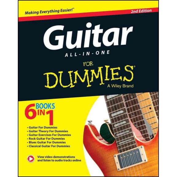 Pre-Owned Guitar All-in-one for Dummies + Online Data