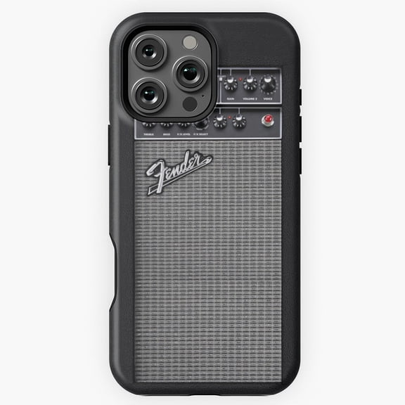 Guitar Amp Rock Music Style H1325 Slim Protective Case for iPhone 17 16 15 14 13 12 11 Pro Max