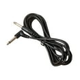 thumbnail image 1 of Guitar Audio Cords 3m Universal Black Straight Head Pure Copper for Sound Transmission, 1 of 8