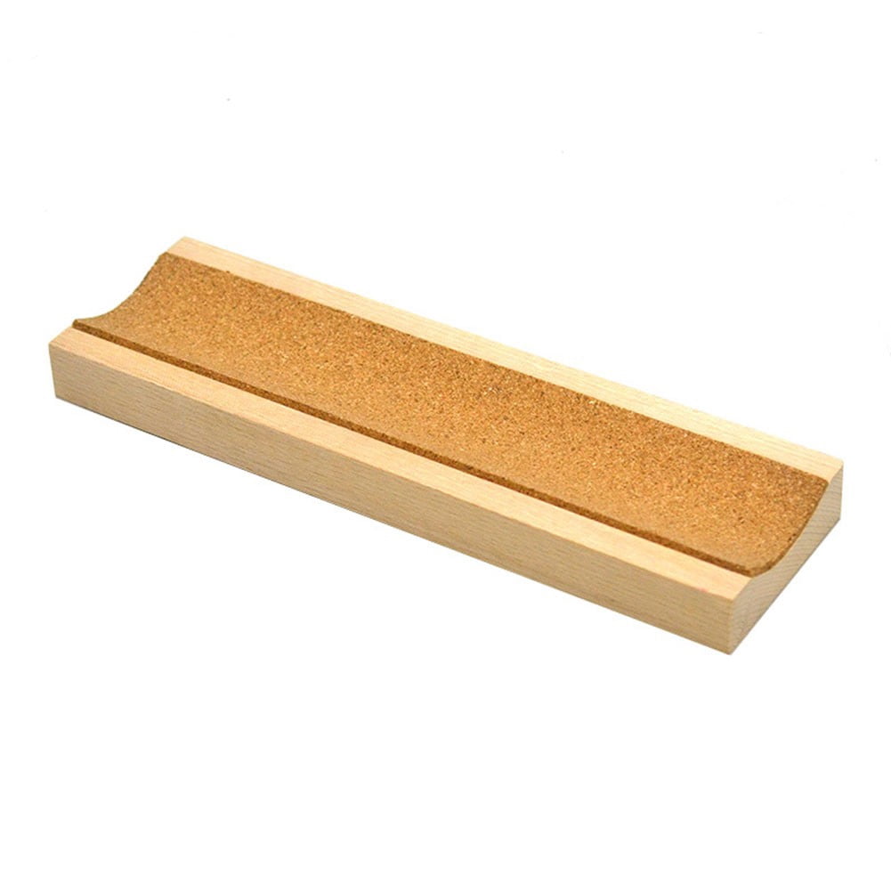 Guitar Bass Neck Rest Luthier Tools Wood Long Neck Support Guitar Fretwork Cork For Basses Ukulele Mandolin Banjo 30x9x2cm