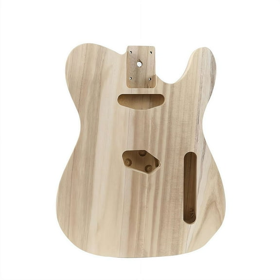 Guitar Body Unfinished Polished Wood Type Electric Guitar Barrel DIY Electric Maple Guitar Barrel Body for TL Style Guitar