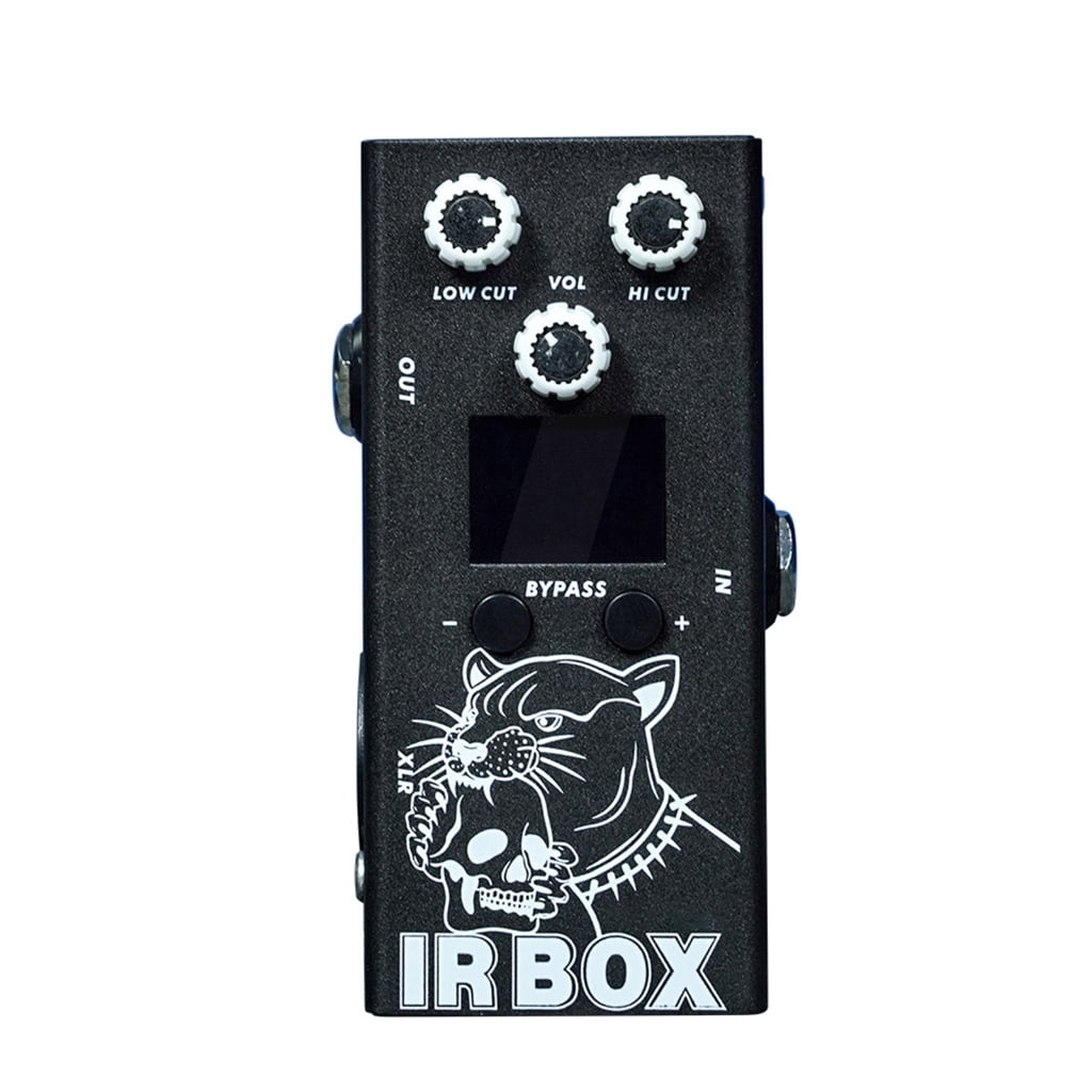 Guitar Box Pedal Cab Impulses Response Cabinets Speakers Simulation Guitar Effect Pedal 32 Presets 9 Segment Modules