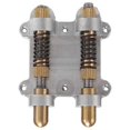 Guitar Brass Double Tremolo Bridge Stabilizer Stopper Stabilizing