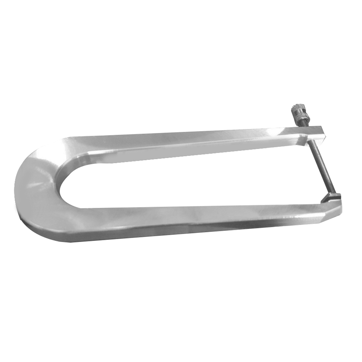 Guitar Bridge Clamp for Guitar Maker Luthier Tool Throat Depth 20cm for Wood Guitar Fittings,1 * Guitar Bridge Clamp,Silver