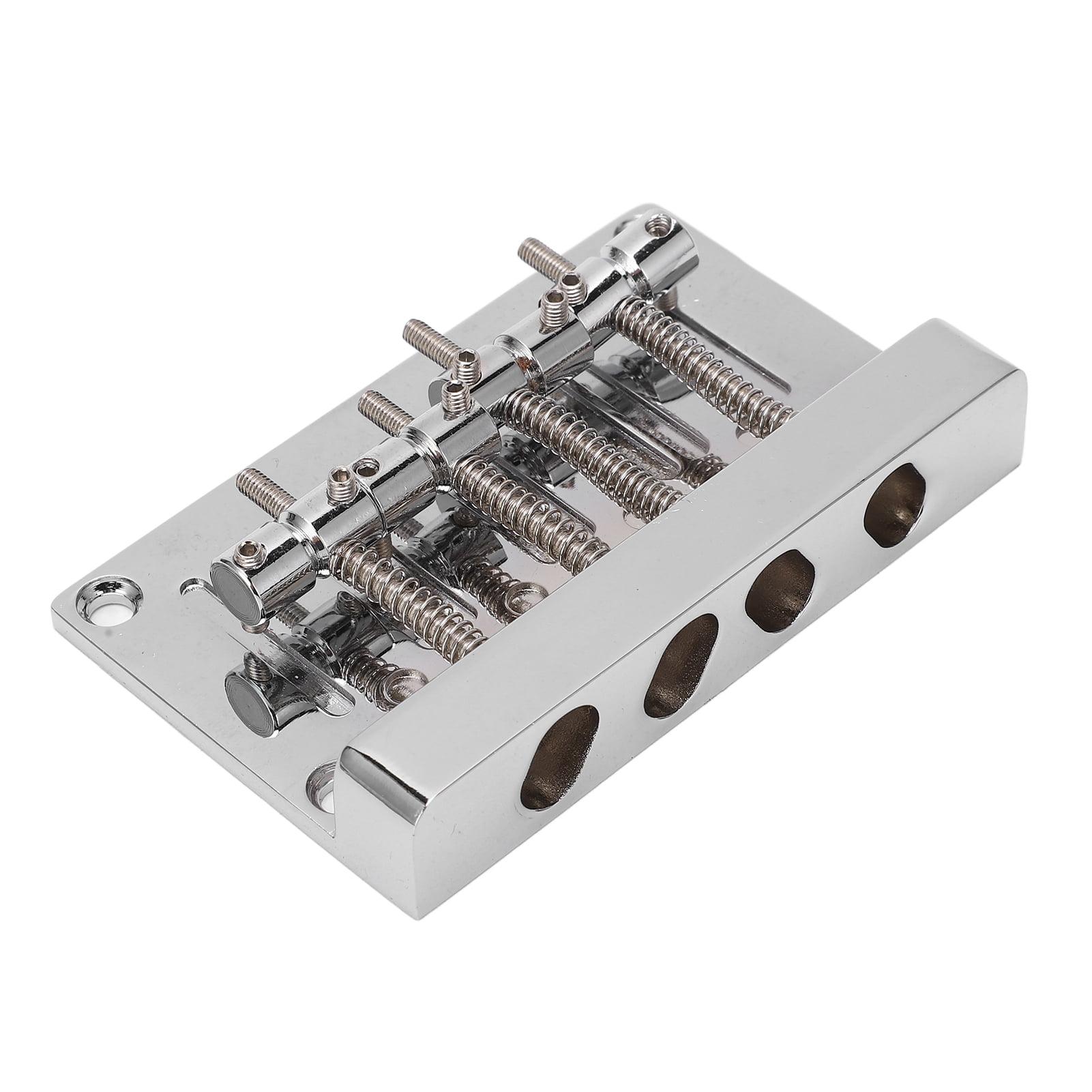 Guitar Bridge, Guitar Bridge Saddle Replacement 4 String Metal Heavy