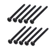 Guitar Bridge Mounting Screws with a Crosses-Recessed Drive Head, 10-Piece
