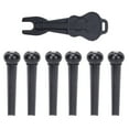 Guitar Bridge Pins String Pegs with Bridge Pin Puller Remover