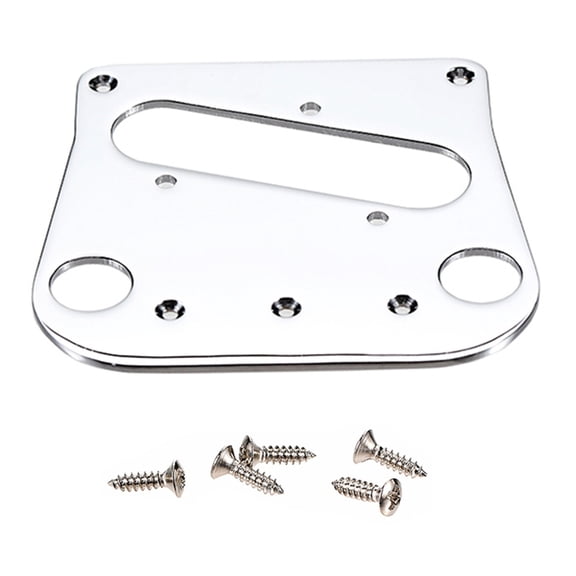 Guitar Bridge Plate Metal Construction for B5 B50 Enhanced Sustain Stability Direct Replacement No Drilling Needed