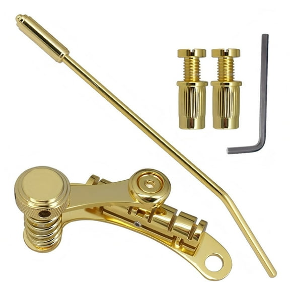 Guitar Bridge Pull Plate Electric Guitar Bridge Stop Rod Tailpiece Tremolo for Exercise Show Maintain Practice