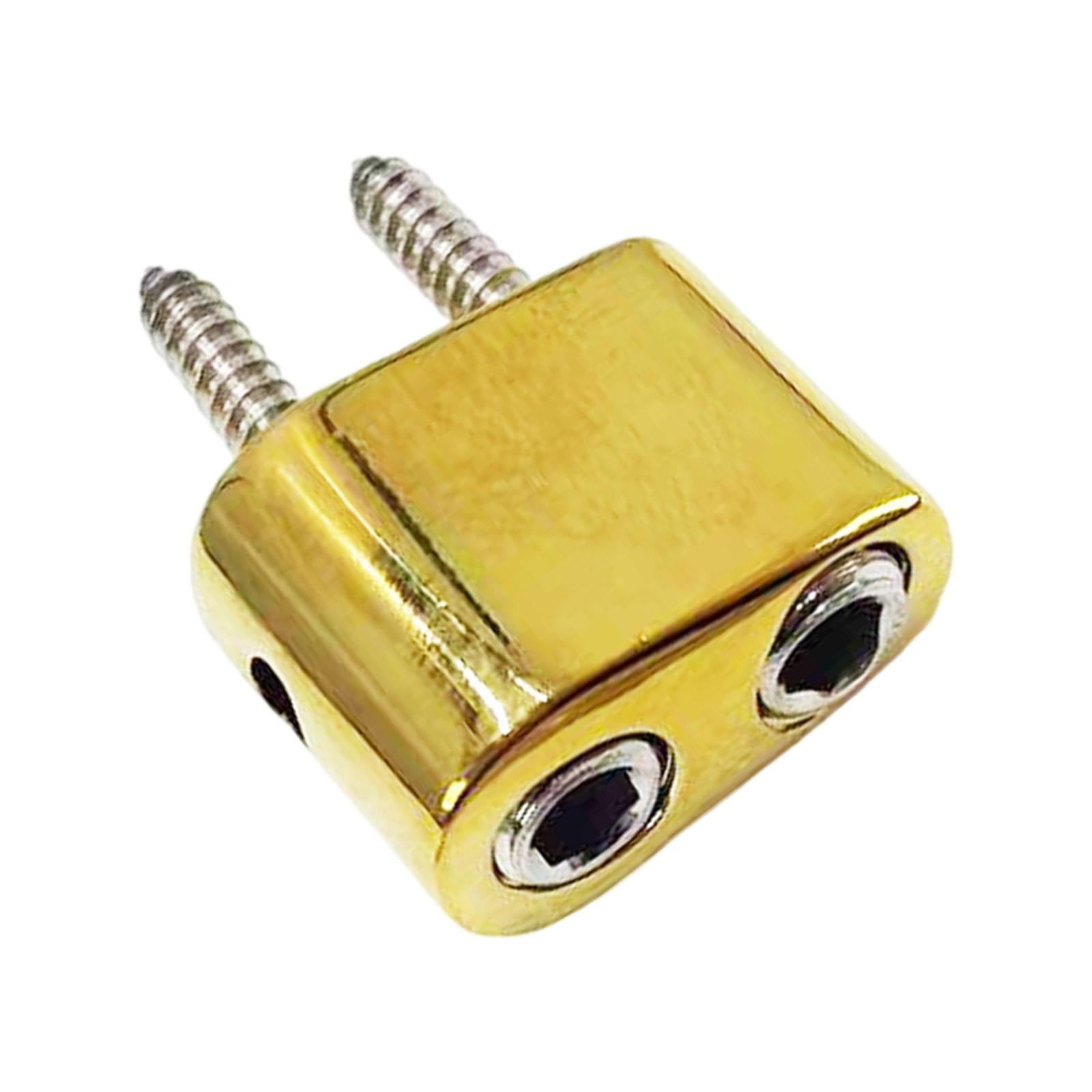 Guitar Bridge String Lock Modification Accessory Zinc Alloy Compact Design for Headless Bass Guitar Upgrade