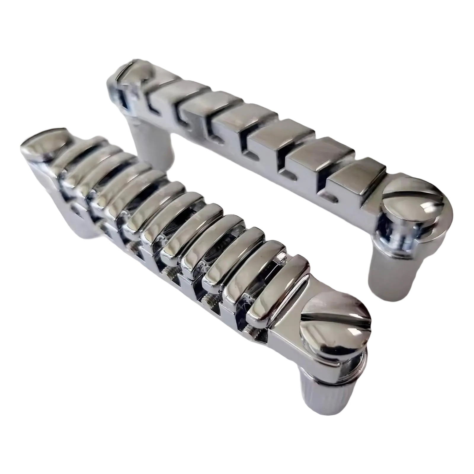 Guitar Bridge Tailpiece Top String Individual Saddles Electric Guitars Replacement Parts Easy to Install