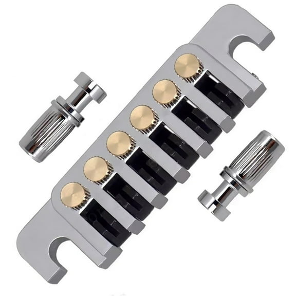 Guitar Bridges Stop Bar Lock Bridge Tension Plate Tailpiece String Codes for LP/SG/ES/EPI