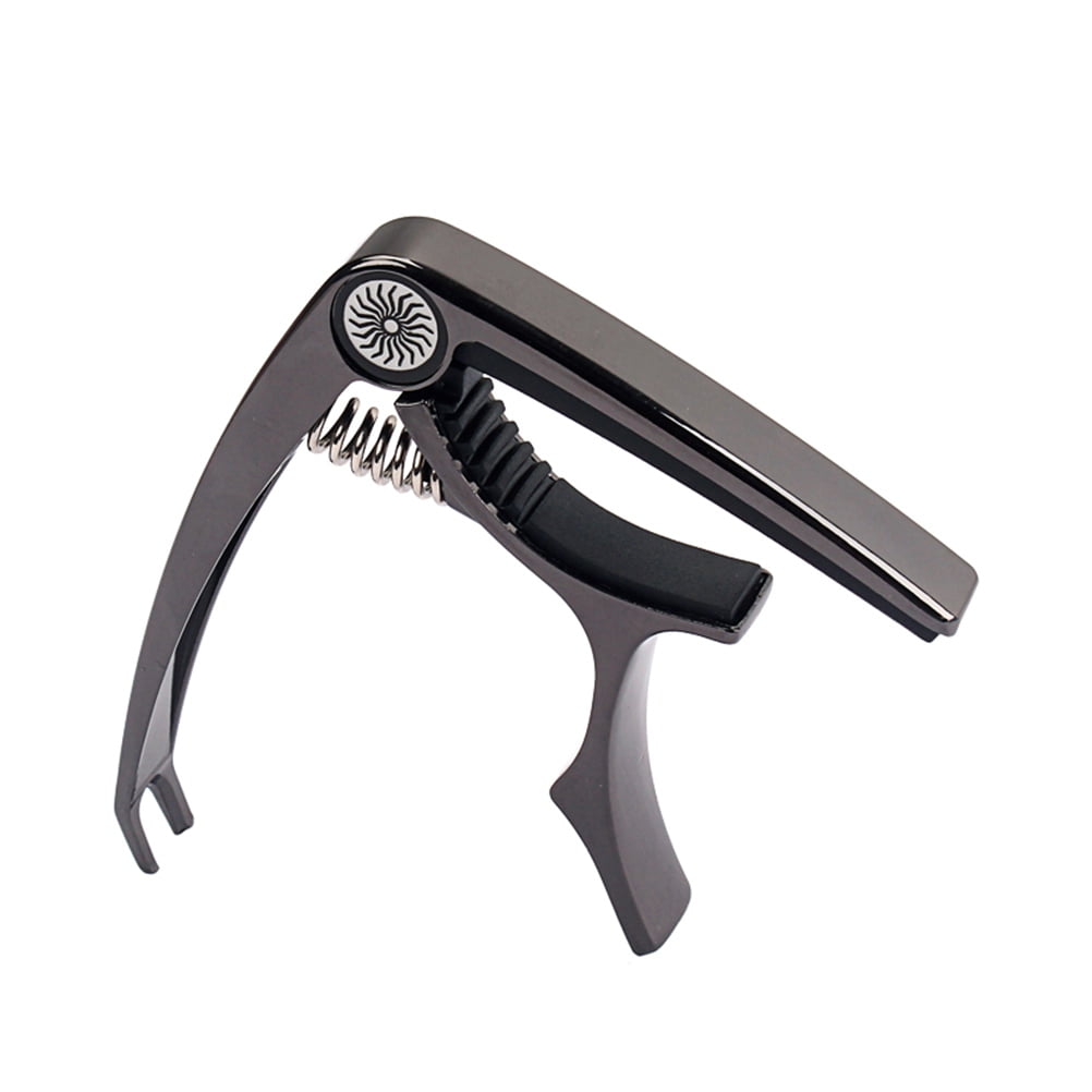 Guitar Capo Tune Clamp Key Trigger Capo Clipon Tuner for Acoustic