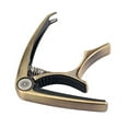 Guitar Capo Tune Clamp Key Trigger Capo Clip-on Tuner for Acoustic ...