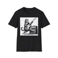 thumbnail image 1 of Guitar Cat Unisex Softstyle T-Shirt, 1 of 8