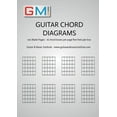 thumbnail image 1 of Guitar Chord Diagrams: 100 Pages - 16 chord boxes per page five frets per box, (Paperback), 1 of 1