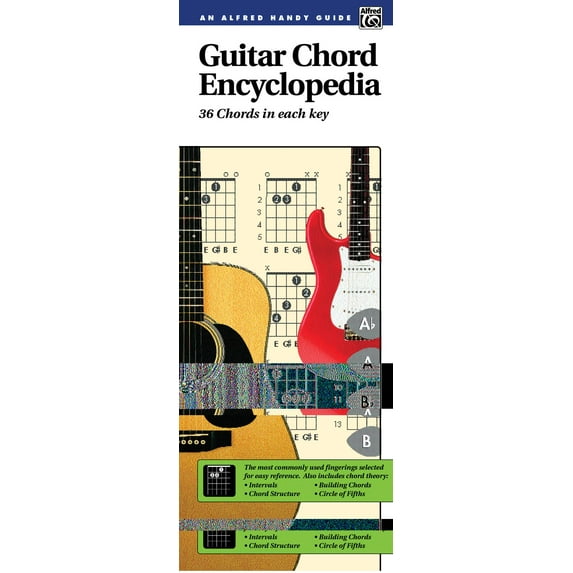 Guitar Chord Encyclopedia : 36 Chords in Each Key, Comb Bound Book (Paperback)