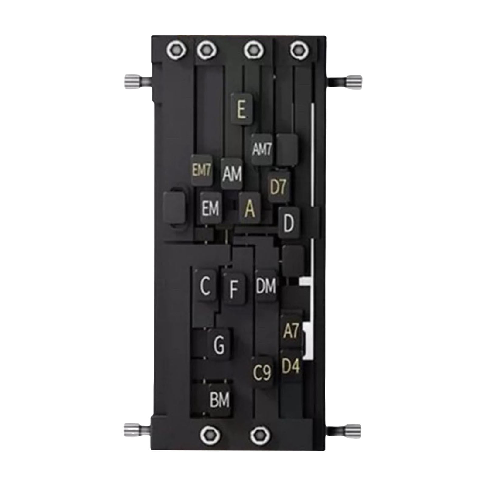 Gitarren Akkord Drücker - Gitarrentrainer Für Anfänger 16x8x9,5 Cm PP Material