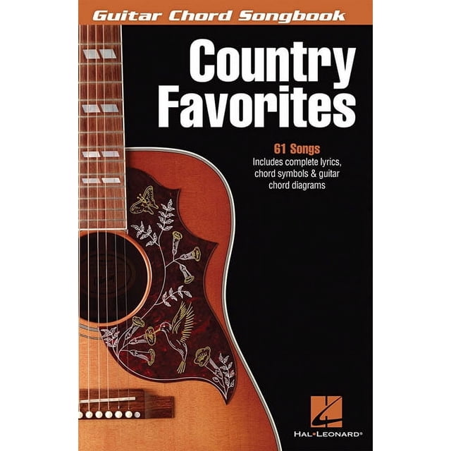Guitar Chord Songbooks Country Favorites Guitar Chord Songbook with ...