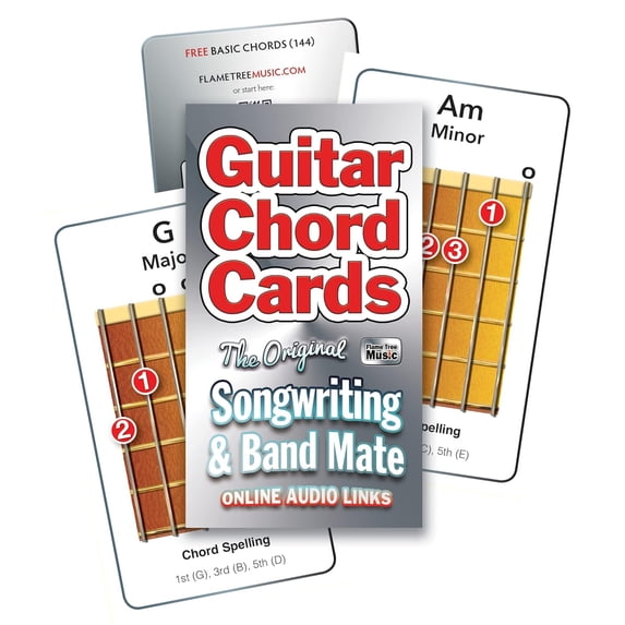 Guitar Chords Card Pack : The Original Songwriting and Band Mate by Jake Jackson