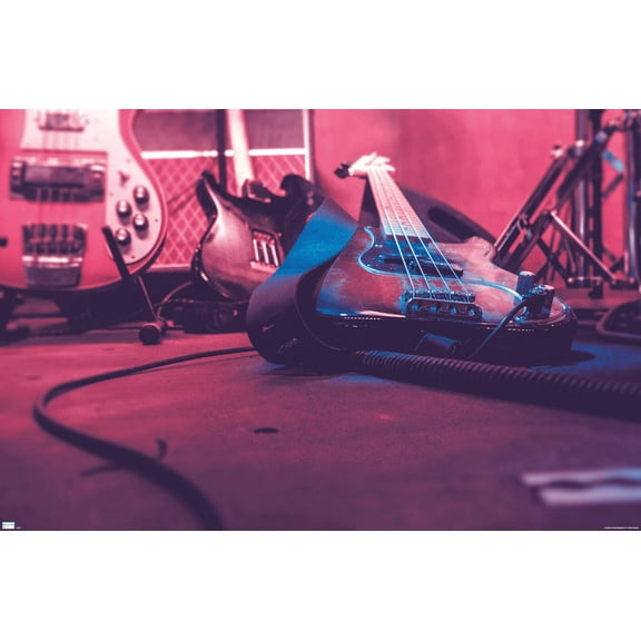 Guitar Close-Up Wall Poster, 22.375" x 34"