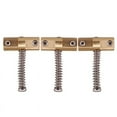 thumbnail image 1 of Guitar Compensated Bridge Brass Saddles Set for TL 6 Strings(3Pcs), 1 of 8