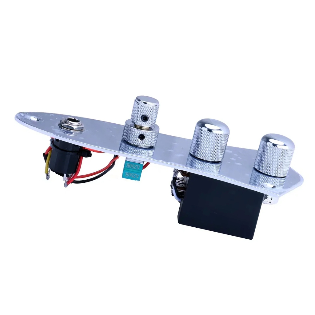 Guitar Control Plate Mounting Plate with Screw Electric Guitar Parts Replacement