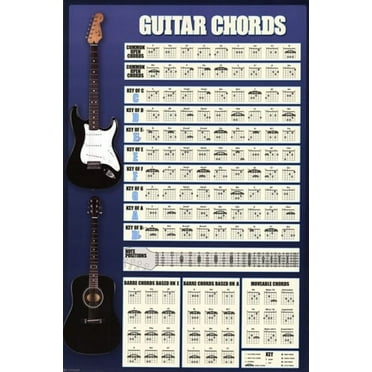 Guitar Cords Poster (24 x 36)