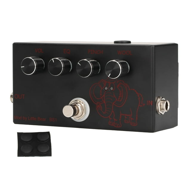 Guitar Effect Pedal Bypass Function Stable Powerful Performance for