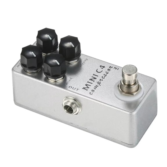 Guitar Effect Pedal True Bypass Overdrive 4 Modes Effector Compact Compressor Guitar Effect Pedal Guitar Accessories