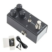 Guitar Effects Pedal Metal Distortion Overload Reverb Chorus Multi Function Electric Instrument Accessory Adjustable Tone for Rock Hard Live Performance Recording Studio