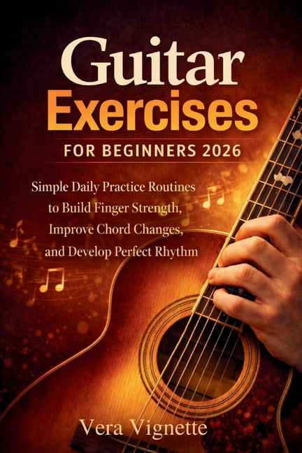 Guitar Exercises for Beginners 2026: Simple Daily Practice Routines to Build Finger Strength, Improve Chord Changes, and, (Paperback)