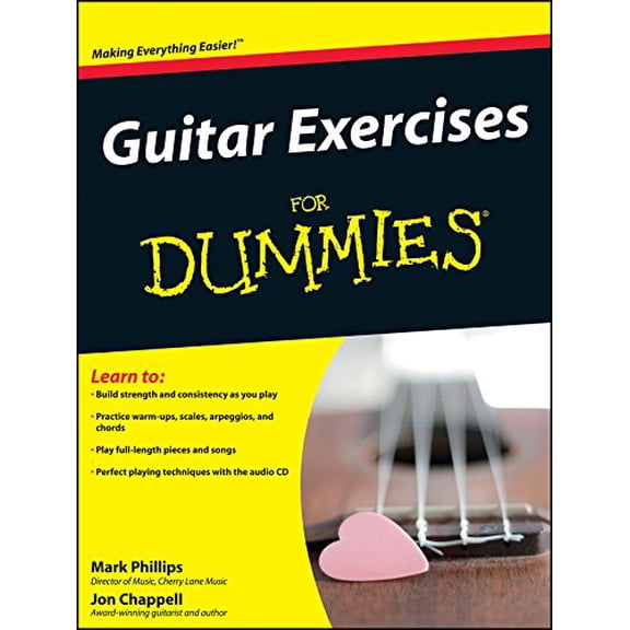 Pre-Owned Mark Phillips And Jon Chappell Guitar Exercises For Dummies Gtr Book/ Paperback