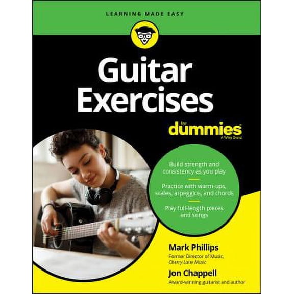 Pre-Owned Guitar Exercises For Dummies (For Dummies (Music)), 9781119694564, 1119694566, Paperback, 1 edition