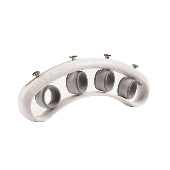 Guitar Finger Expansion Finger Force Span Practing Trainer Tool,Bass Piano Finger Speed System Accessories White