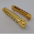 thumbnail image 1 of Guitar Fixed Saddle Bridge Tailpiece Set with ABR-1 Style Tune-O-Matic Bridge Gold for ABR LP SG EPi Electric Guitars, 1 of 5