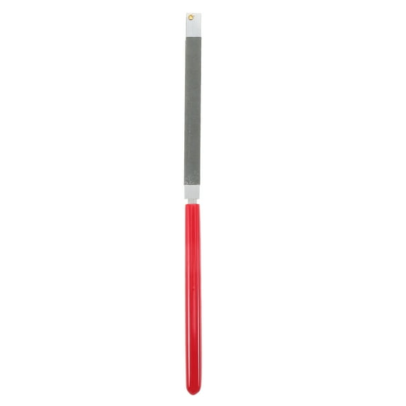 Guitar Fret End Dressing File with Red High Carbon Steel for Precision Sanding and Shaping Tools 1