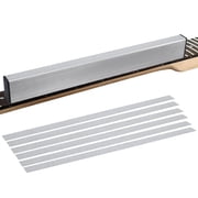 Fret Leveling Beam Kit, 16 Inch Aluminum Fret Leveler with Self-Adhesive Sandpapers for Guitar Bass Fretboard Leveling & Luthier Tools