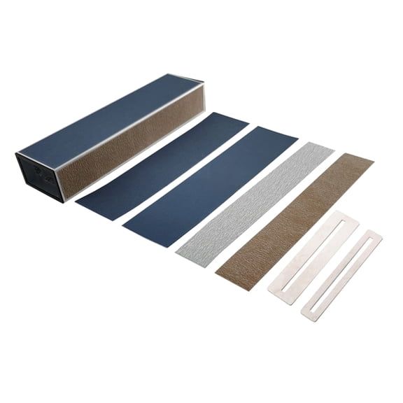 Guitar Fret Leveling Beam Tool Leveling Bar with Sanding Paper & Fingerboard Guards Guitar Fingerboard Luthier Tools