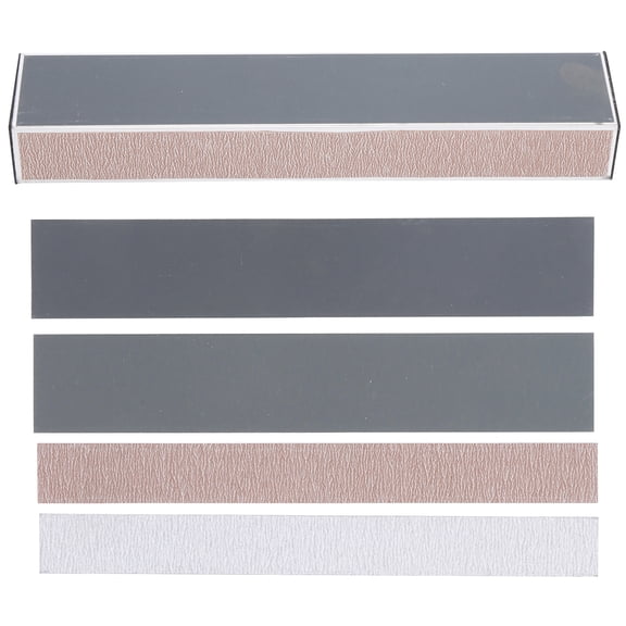 Guitar Fret Leveling Beam With Sandpaper, Aluminum Alloy Luthier Tool For Guitar And Bass Maintenance