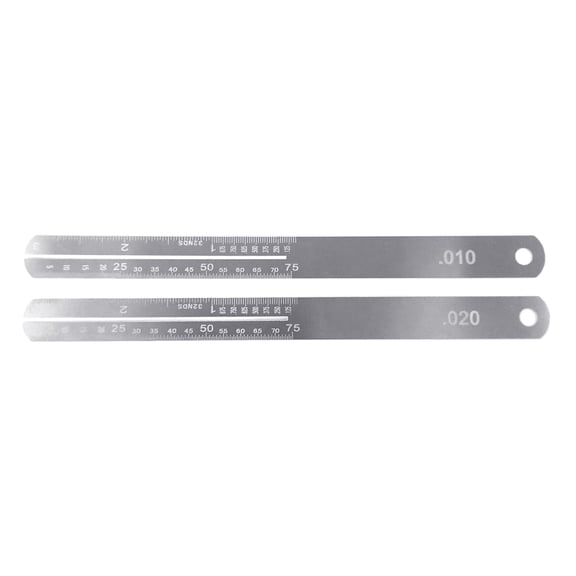 Guitar Fret Measurement Installation Ruler Guitar Fret Finger Plate Protections Sheet Measuring And Installing Ruler Set