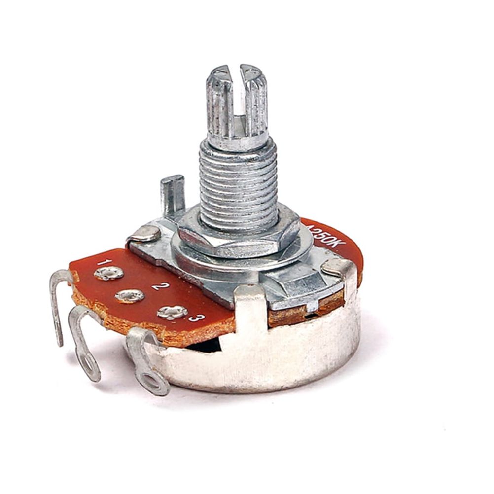 Guitar Full Size Pots A250k Long Knurled Split Shaft Guitar